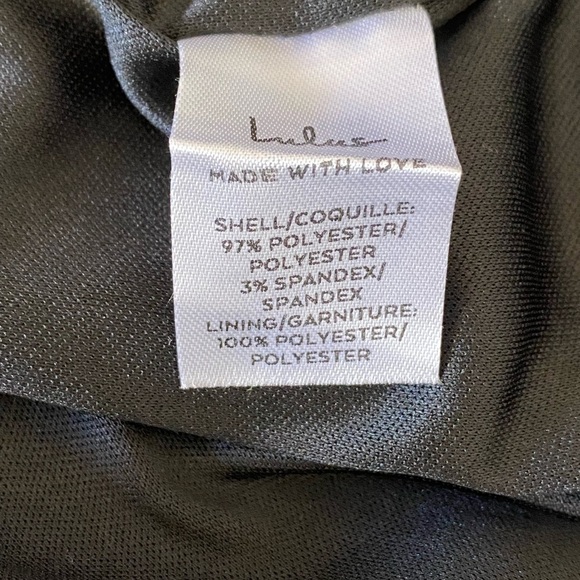 New Lulus Kiani Black Strapless Bodycon mini Dress size medium - Picture 7 of 9